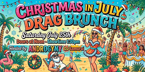 Christmas In July Drag Brunch