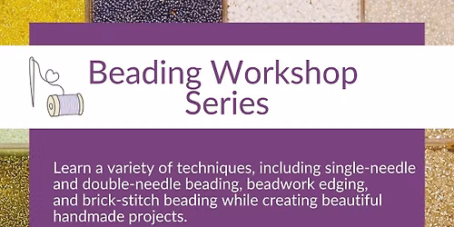 Beading Workshop: Beadwork Edging