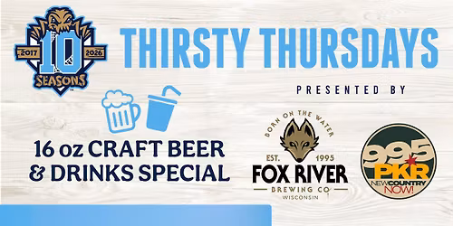 Thirsty Thursdays 