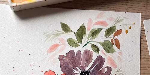 Watercolour Flower Bouquet Painting Workshop