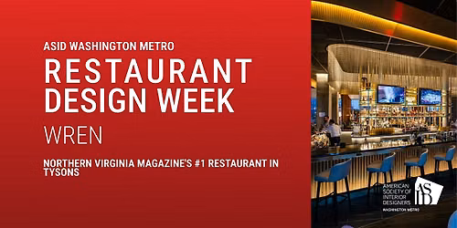 Restaurant Design Week 2026 | Night Three: Wren