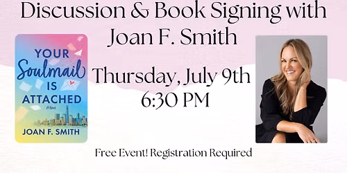 "Your Soulmail Has Arrived" with Author Joan F. Smith
