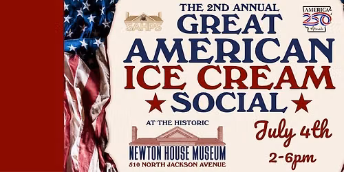 The 2nd Annual Great American Ice Cream Social