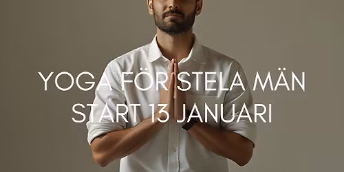Kurs - Yoga f\u00f6r Stela M\u00e4n 8 g\u00e5nger