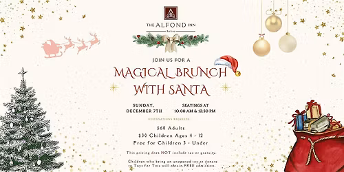 A Magical Brunch with Santa at The Alfond Inn