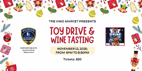 Toy Drive & Wine Tasting