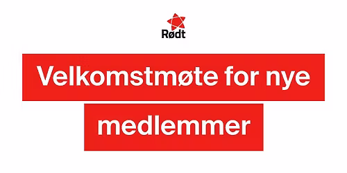 Velkomstm\u00f8te for nye medlemmer