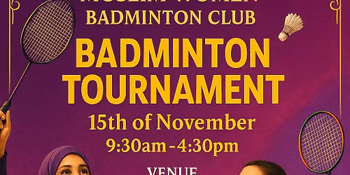 Muslim Women Badminton Tournament
