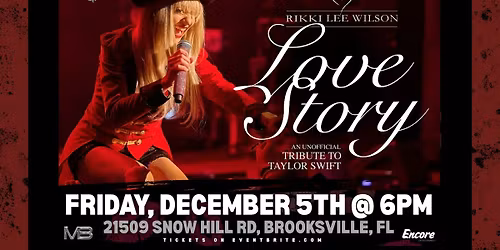 Love Story - Tribute To: Taylor Swift @ Sparacia Witherell Family Winery