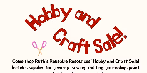 HOBBY AND CRAFT SALE