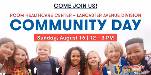 Community Day at the PCOM Healthcare Center - Lancaster Avenue Division!