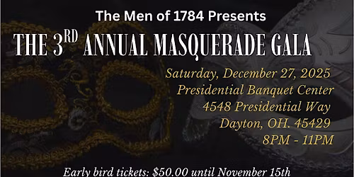Unity Lodge Masquerade ball