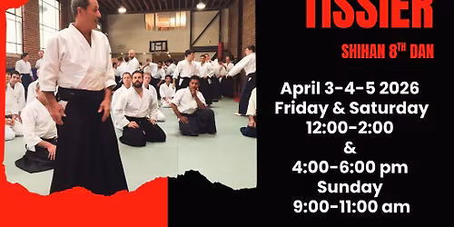 Christian Tissier San Francisco Seminar 