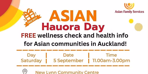 Asian Hauora Day