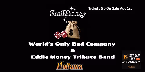 Bad Money (Bad Company and Eddie Money Tribute Band) Live Dinner Show