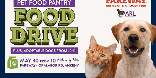 Pet Food Drive at South Ankeny Fareway