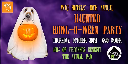 Haunted Howl-o-ween Party for Dogs at Wag Hotels West Loop