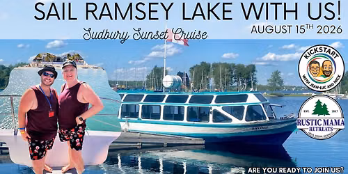 Sudbury Sunset Cruise with Jean-Luc and Nick