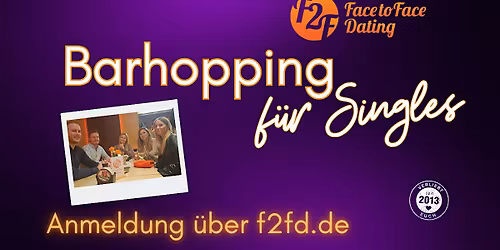 Barhopping f\u00fcr Singles \u2013 Die Speeddating Alternative