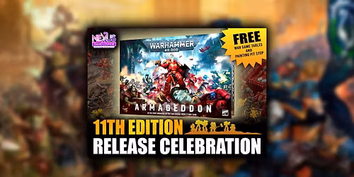 Warhammer 40K 11th Edition Release Celebration