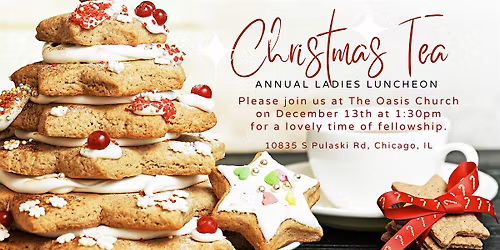 Ladies Christmas Tea at The Oasis