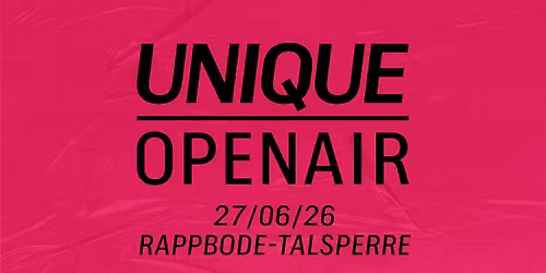 Unique Openair 2026