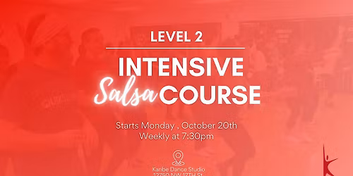 Salsa (Level 2) Intensive Course - 4 Weeks