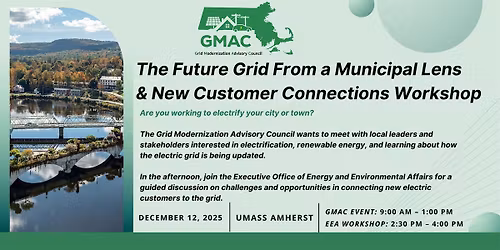 The Future Grid from a Municipal Lens & New Customer Connections Workshop