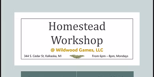 Homestead Workshop: Seed Sowing