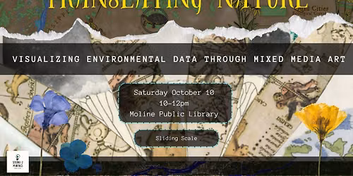Translating Nature: Environmental Data Visualization through Mixed Media Art