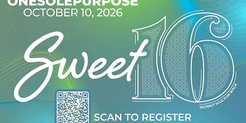 16th Annual OneSolePurpose 5K\/10K Run & 1Mile Fun Walk