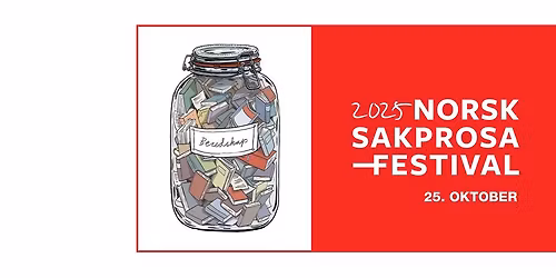 Norsk sakprosafestival 2025 \u2013 L\u00f8rdag