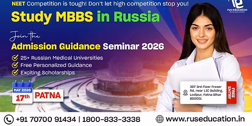 MBBS Admission Guidance Seminar 2026 - Patna 