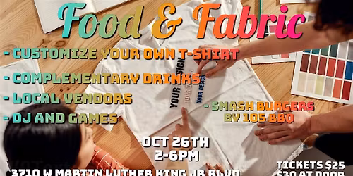 Food & Fabric Workshop
