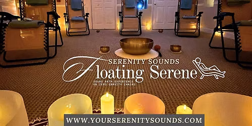 Floating Serene Sound Bath on Zero Gravity Chairs in Jacksonville, FL