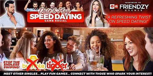Date & Match  Game Night-  Speed Dating Alternative ages 30s-40s