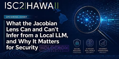 What the Jacobian Lens Infers from a Local LLM, Why It Matters for Security