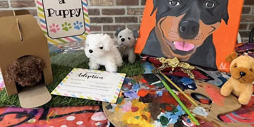 Puppy Love! Paint, Adopt & Take Home a Stuffed Best Friend