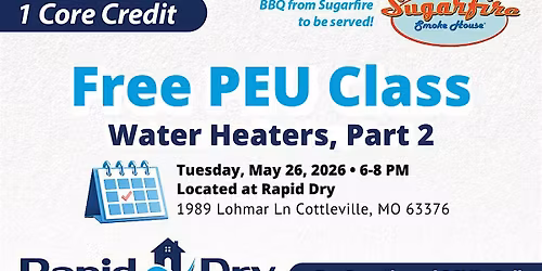 Free Core PEU Class - 1 credit hour