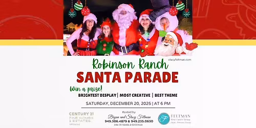 ANNUAL ROBINSON RANCH SANTA PARADE