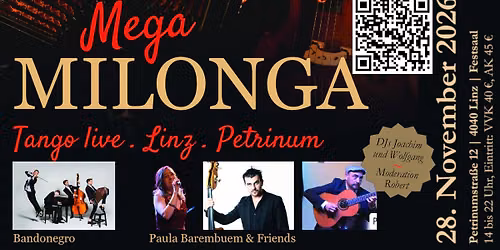 Mega-Milonga in Linz \u2013 zwei Tango-Ensembles live