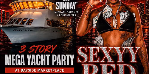 Mega Yacht Party to see Sexy Redd Live at LIV