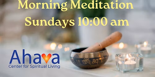 Sunday Morning Meditation