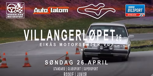 Autoslalom \u00abVillangerl\u00f8pet\u00bb, VC2, Eik\u00e5s