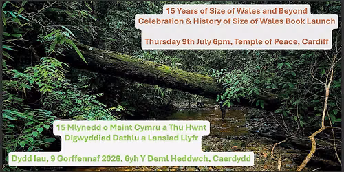 15 Years of Size of Wales and Beyond : Event and Book Launch