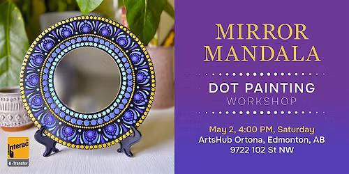 Mirror Mandala: Dot Painting Workshop
