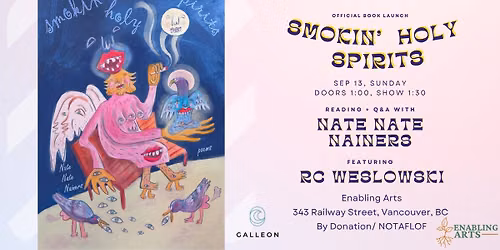 Nainers' "Smokin\u2019 Holy Sprits" Official Book Launch