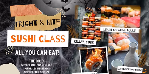 Fright & Bite Sushi Class