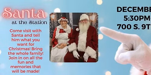 Santa at the Station