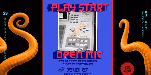 Festival Bar-Bars: Play Start W\/ Mr.Haggis & DJ Bapt2 X KRAKEN